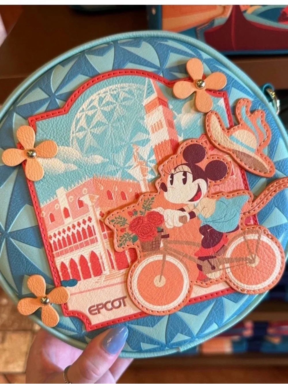 Disney round crossbody